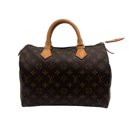 Near Mint Chipped Louis Vuitton Speedy Bag