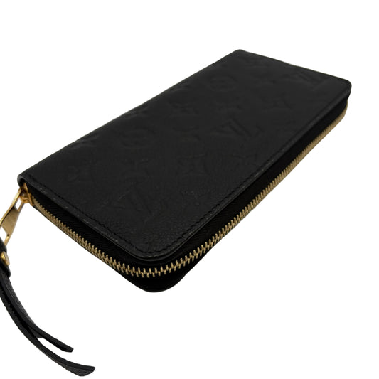 Chipped Louis Vuitton Empreinte Leather Zippy Wallet
