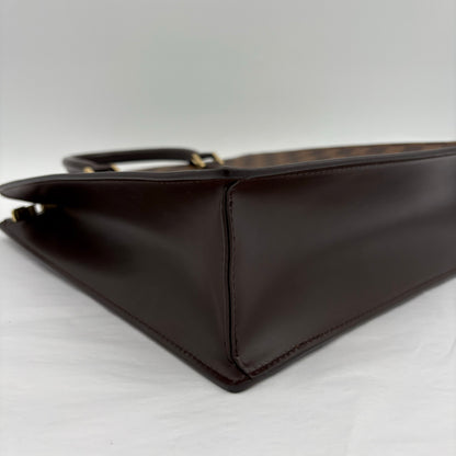 2001 Louis Vuitton Sac Plat Damier Ebene