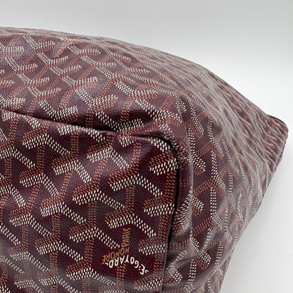 Goyard Saint Louis Tote GM Bordeaux w/pouch