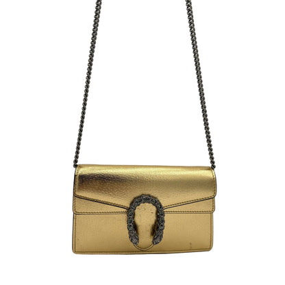 Gucci Super Mini Gold Dionysus Purse