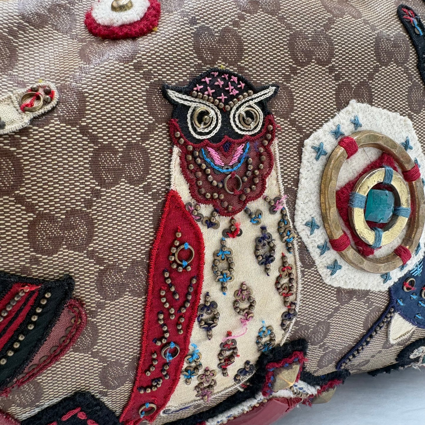 Gucci Babouska Fable Boston Bag