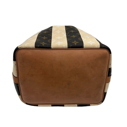 Louis Vuitton Monogram Rayure Petit Noe Shoulder Bag