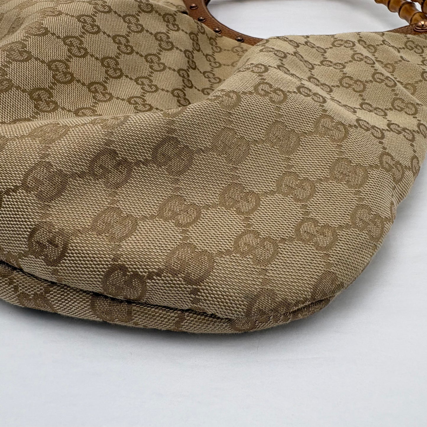 2004/05 Gucci Studded Bamboo Top Handle Hobo