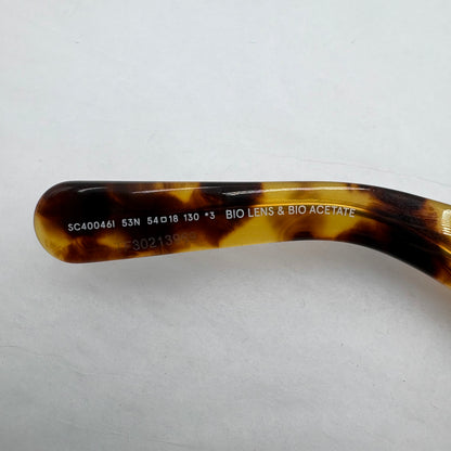 Stella McCartney Tortoise SC400461 Falabella Rectangular Sunglasses
