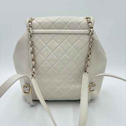 2023 Chanel Duma Drawstring Backpack