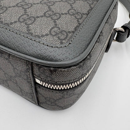 Gucci Ophidia Gray Black Supreme Crossbody bag