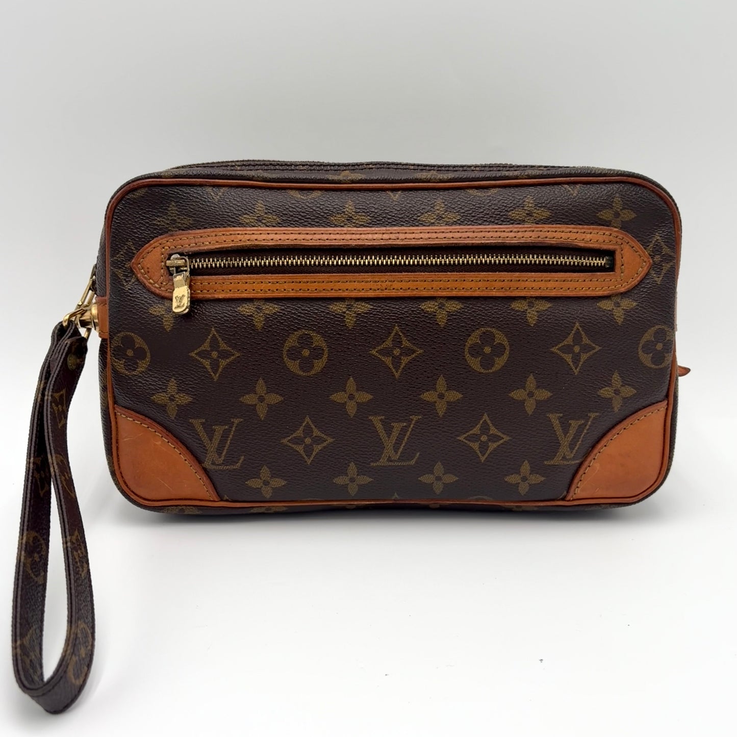 1990 Louis Vuitton Marly Dragonne Wristlet