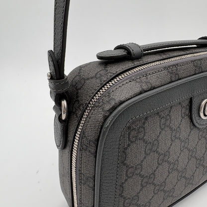 Gucci Ophidia Gray Black Supreme Crossbody bag