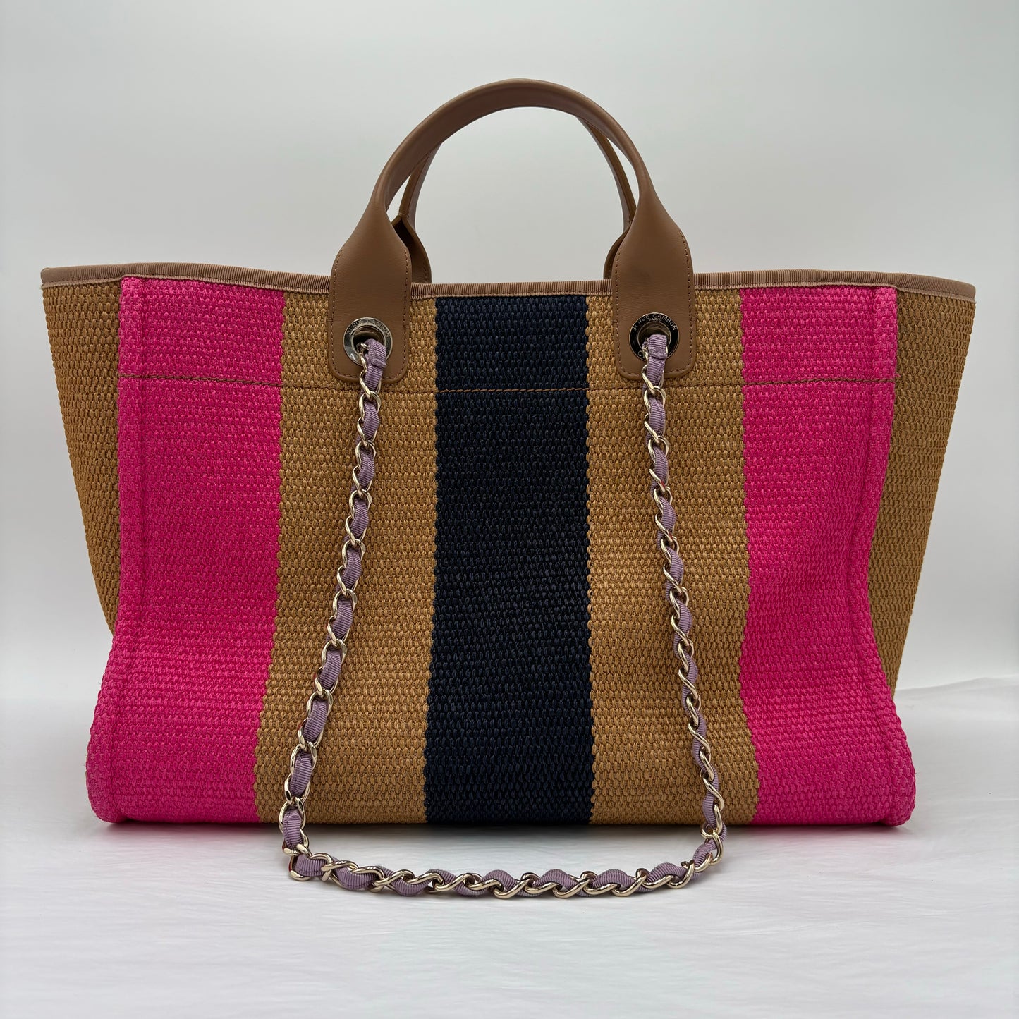2019 Chanel Medium Raffia Deauville