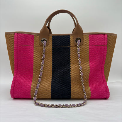 2019 Chanel Medium Raffia Deauville