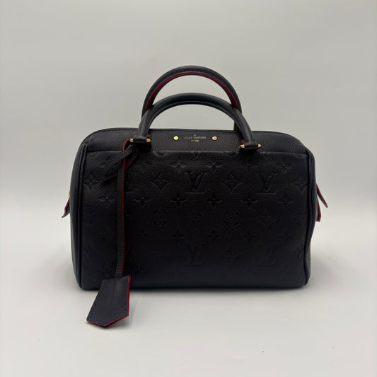 2018 Louis Vuitton Speedy Bandouliere Empreinte 25
