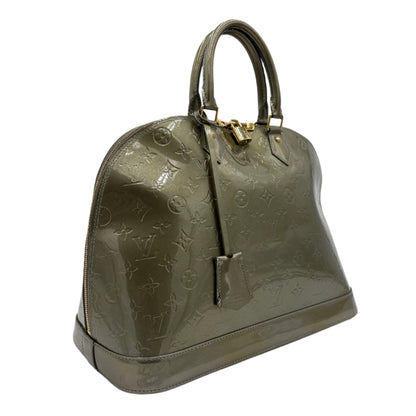 Louis Vuitton Alma GM-Olive Vernis