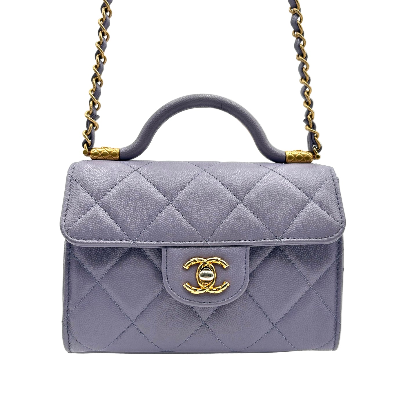 Chanel Mini Flap Timeless Top Handle Bag