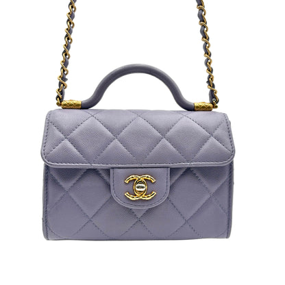 Chanel Mini Flap Timeless Top Handle Bag