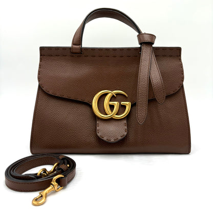 Gucci GG Small Calfskin Marmont Two Way