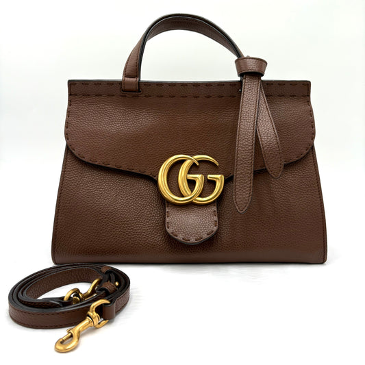 Gucci GG Small Calfskin Marmont Two Way