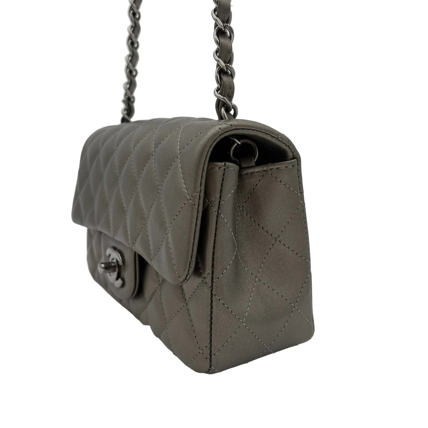 MIB 2021 Chanel Mini Rectangular Single Flap