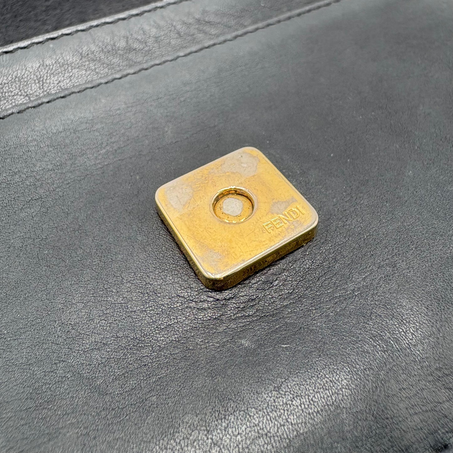 Fendi Vitello Flamingo Tube Wallet On Chain