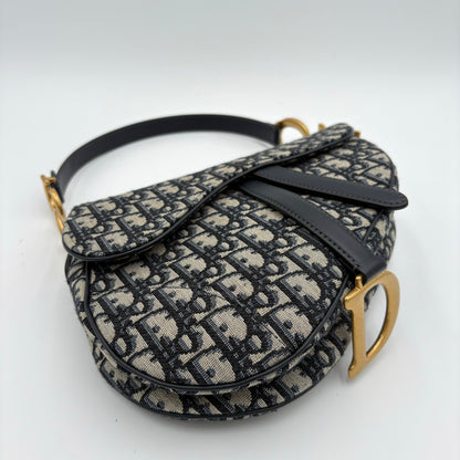 2024 Christian Dior Saddle Bag Oblique Jacquard