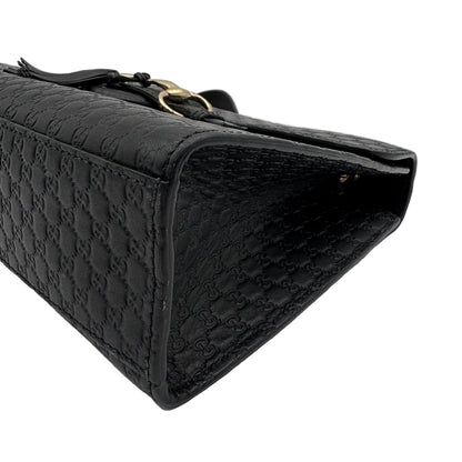 Gucci Guccissima Emily Leather Shoulder Bag