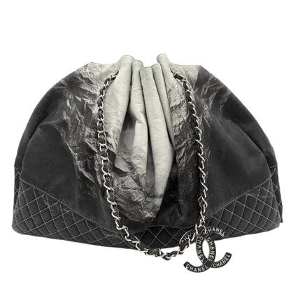 Chanel Melrose Ombre Patent-Black/Grey