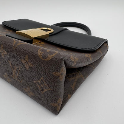 Chipped Louis Vuitton Monogram Locky 2 Way Bag