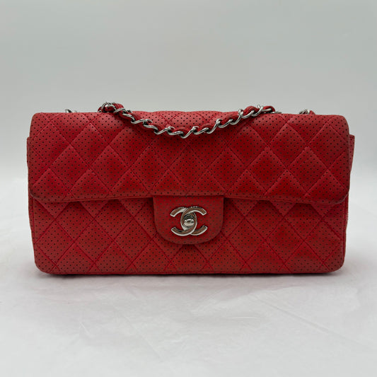 2006-2008 Chanel East West Perforated Flap