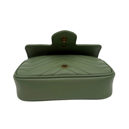 Gucci Marmont Super Mini Sage Green