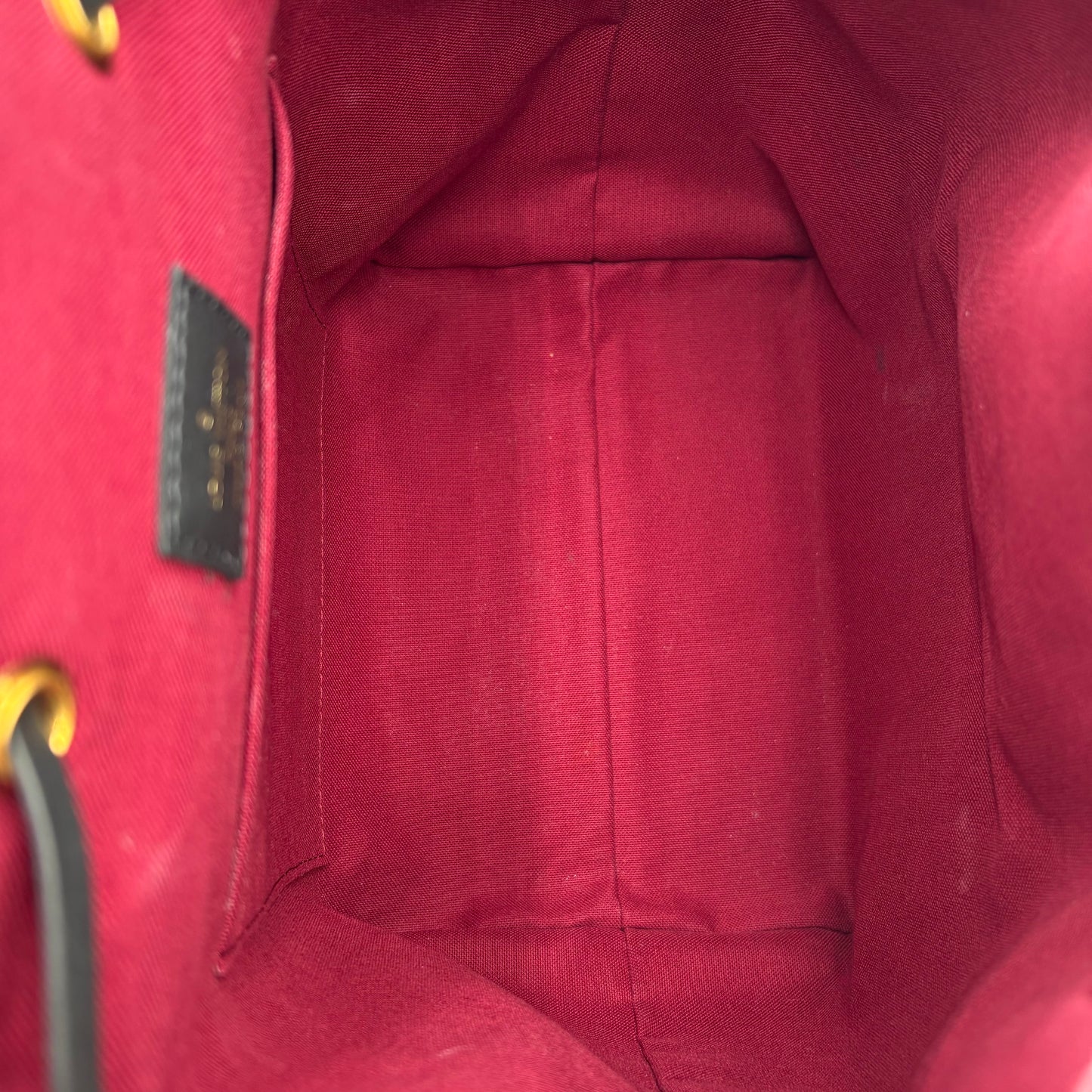 Chipped Louis Vuitton Montsouris Backpack
