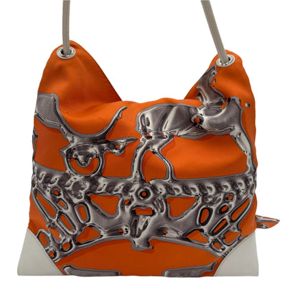 Hermes Vif Argent Silky City 33 Pouch Bag