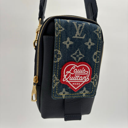 2021 Louis Vuitton X Nigo Flat Double Phone Pouch