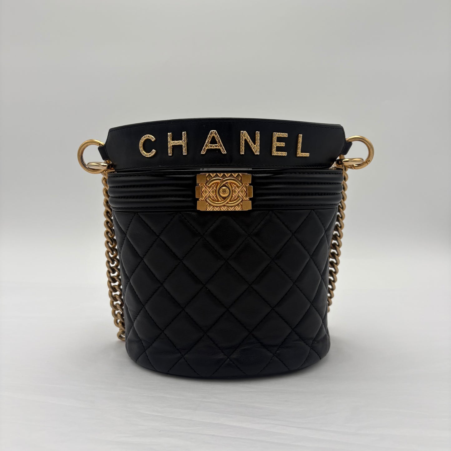2020 Chanel Boy Bucket Bag Mini