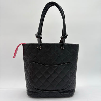 Chanel Black/White Cambon Medium Tote