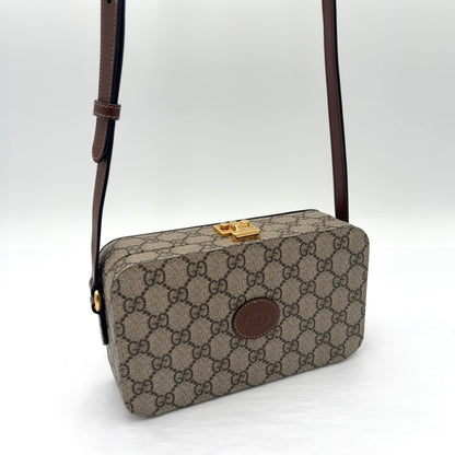 Gucci Interlocking GG Box Crossbody Purse