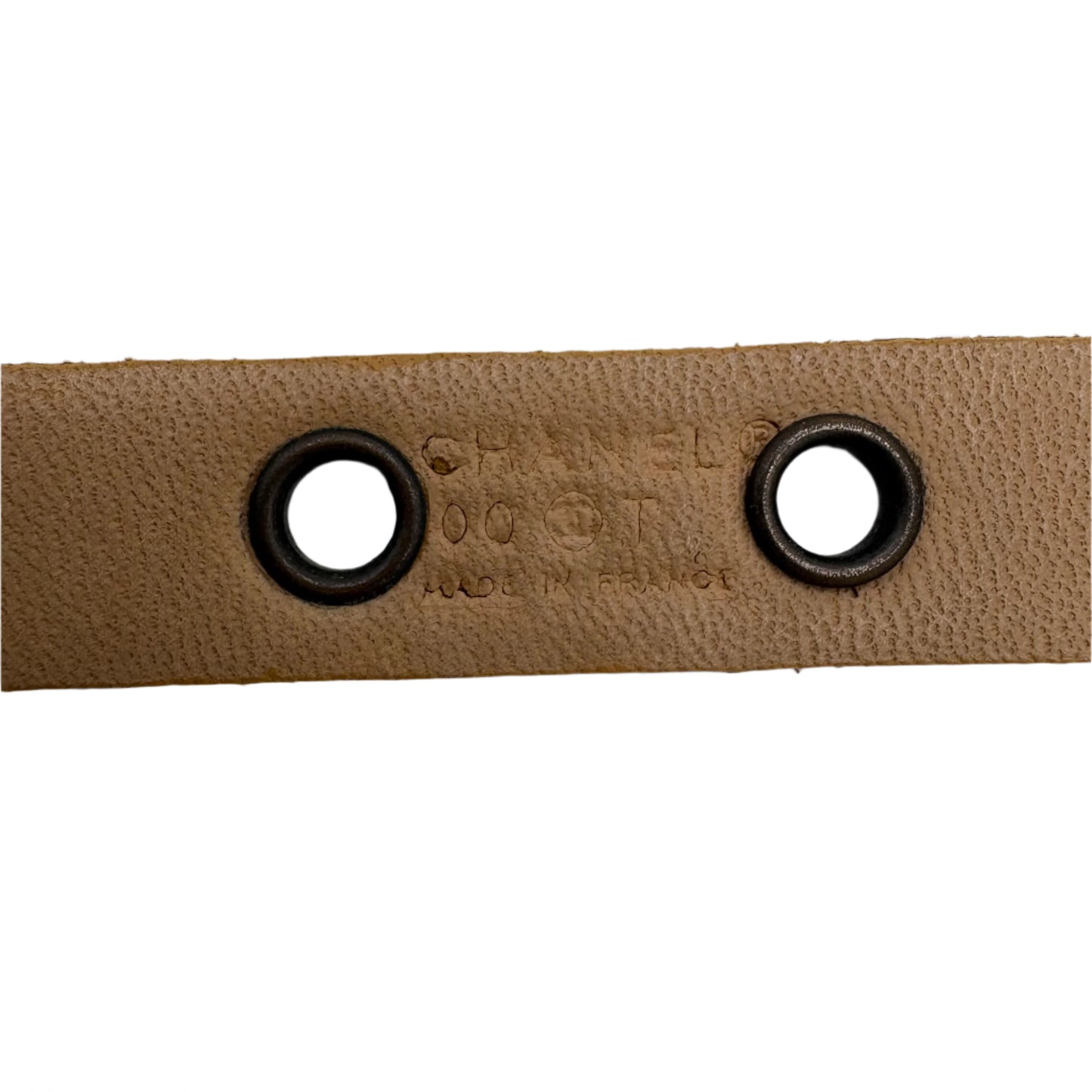 Chanel Leather Snap Bracelet