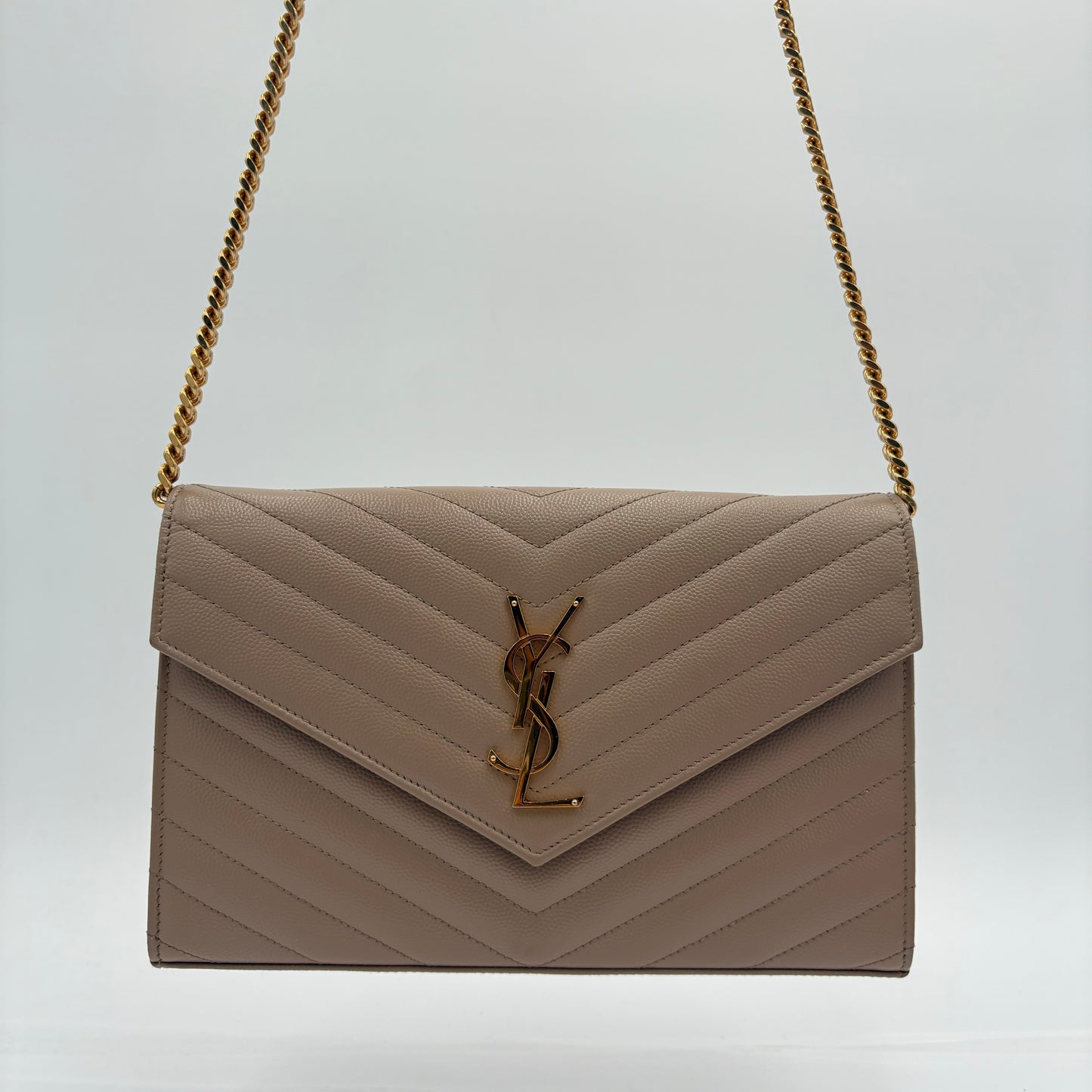 YSL Saint Laurent Classic Chain Wallet