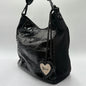 Christian Dior Patent Embossed Stitch Tote