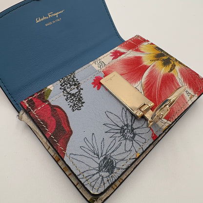 Ferragamo Gancini Key and Card Case