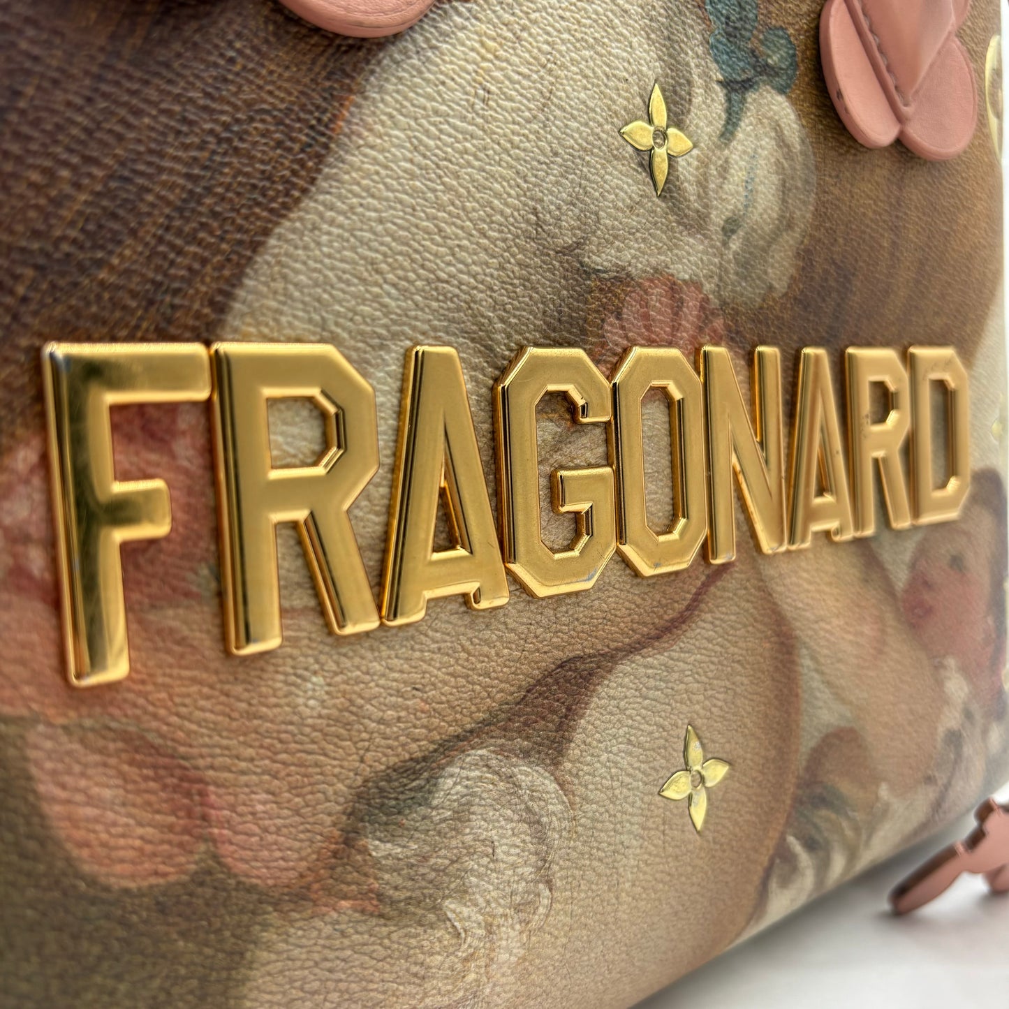 Louis Vuitton LIMITED Montaigne X Jeff Koons Fragonard Bag