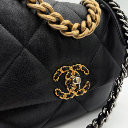 NMIB CHANEL 19 Quilted Lambskin Multicolor Hardware