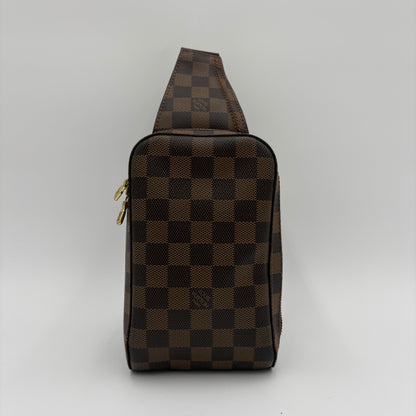 2005 Louis Vuitton Geronimos Damier Ebene Sling Bag