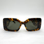 Stella McCartney Tortoise SC400461 Falabella Rectangular Sunglasses