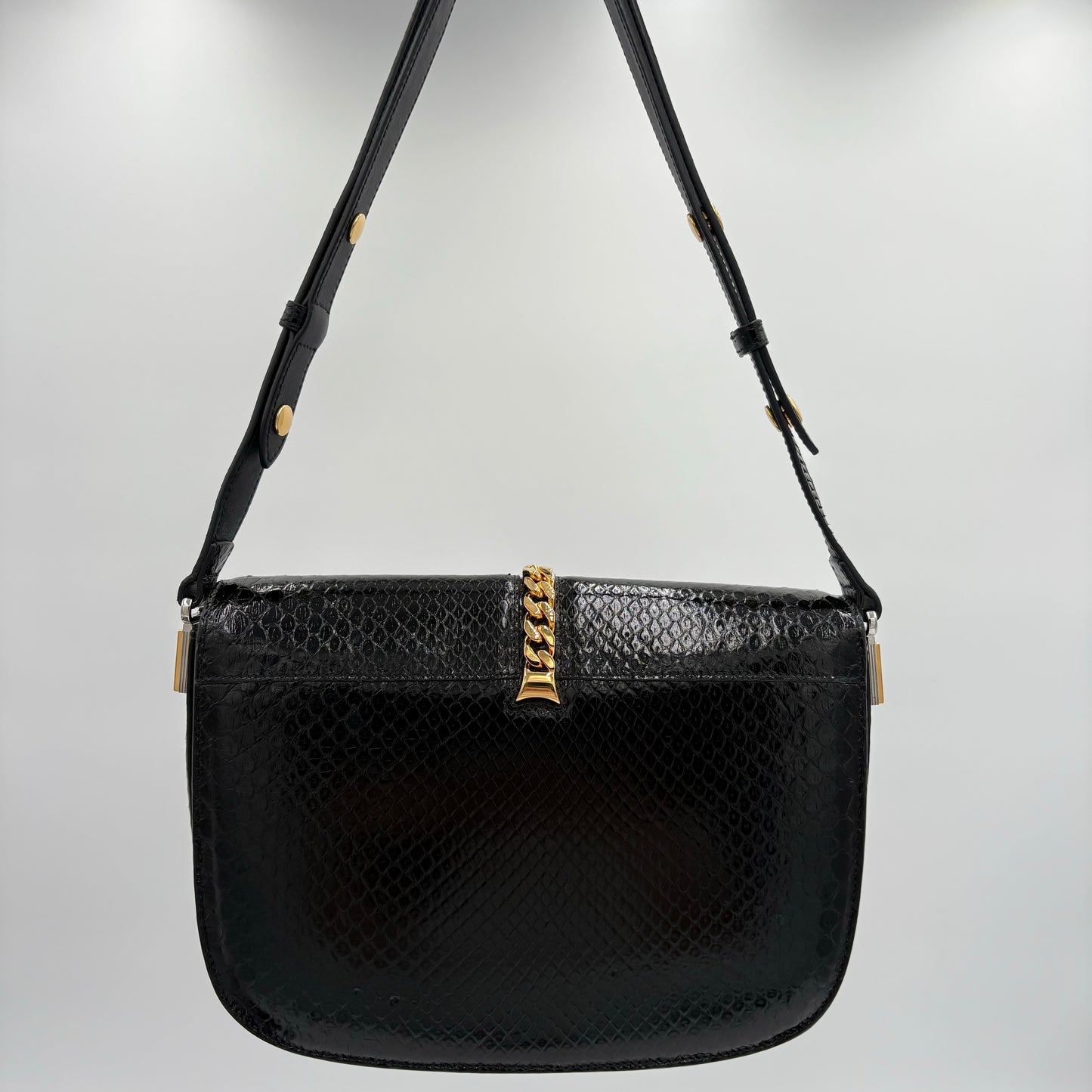 Gucci Snake Python Sylvie Shoulder Bag