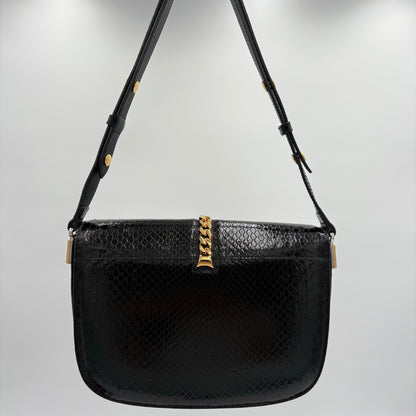 Gucci Snake Python Sylvie Shoulder Bag