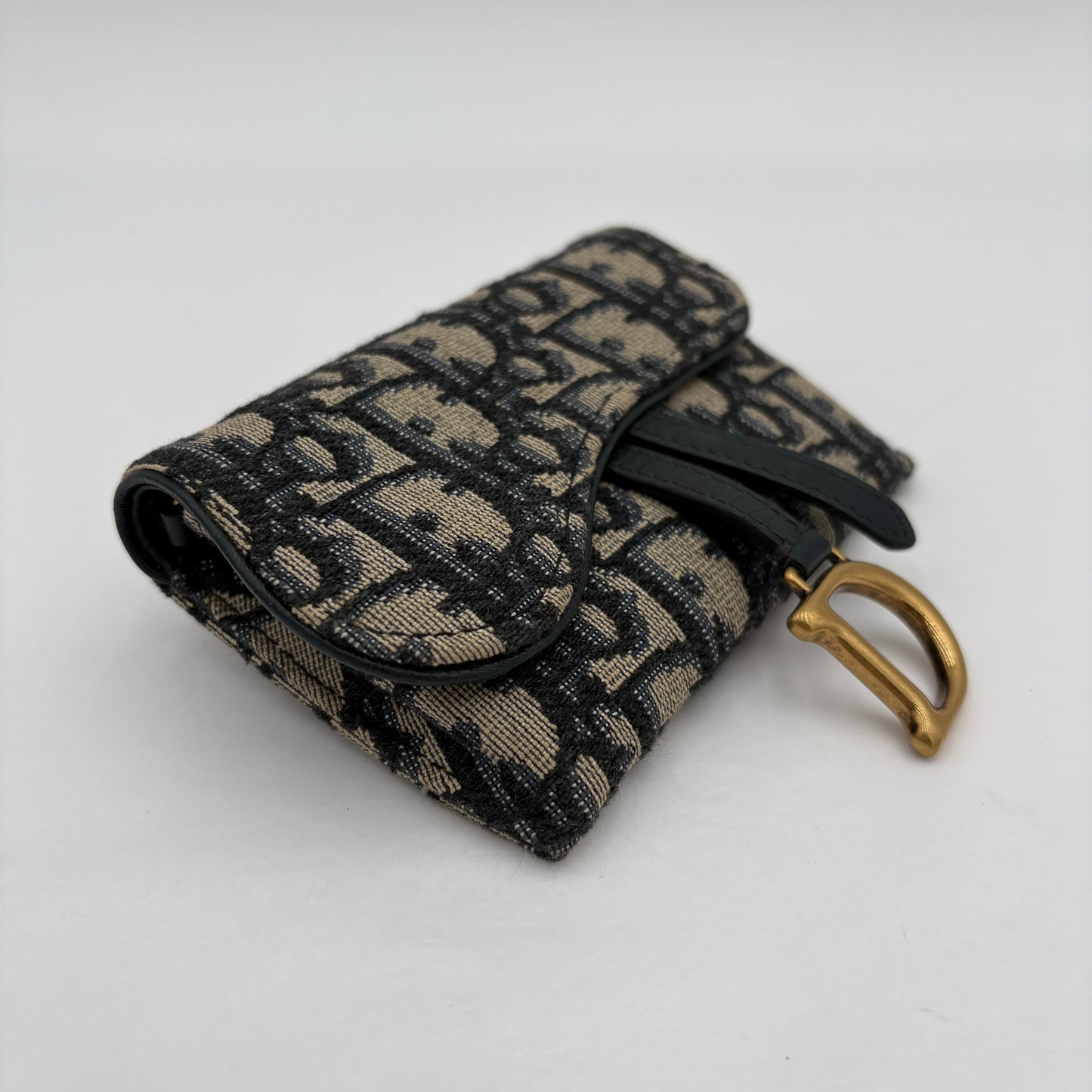 Christian Dior Nano Saddle Chain Pouch
