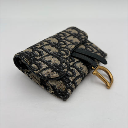 Christian Dior Nano Saddle Chain Pouch