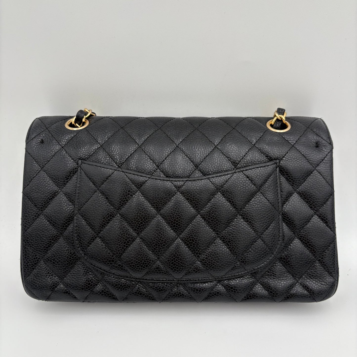 Pre 2008 Chanel Caviar Gold Hardware Double Flap