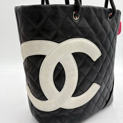 Chanel Black/White Cambon Medium Tote