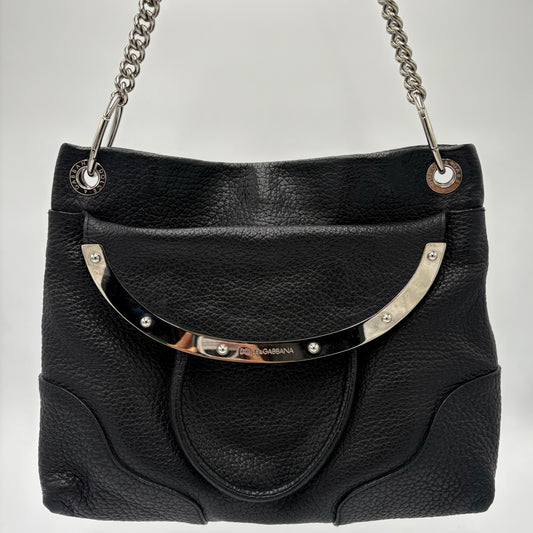 Dolce & Gabbana Miss Camp Leather Bag
